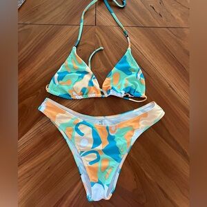 SHEIN Multicolor Bikini Set